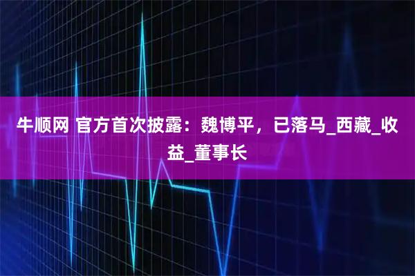 牛顺网 官方首次披露：魏博平，已落马_西藏_收益_董事长